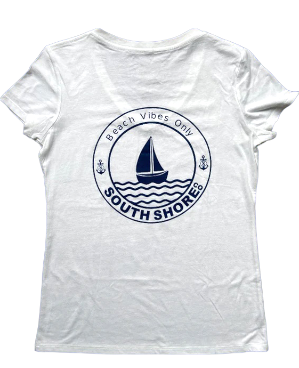 South Shore Beach Vibes V-neck T-shirt