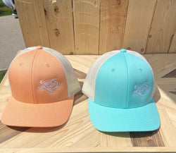 SS Turtle and Anchor Adjustable Cap