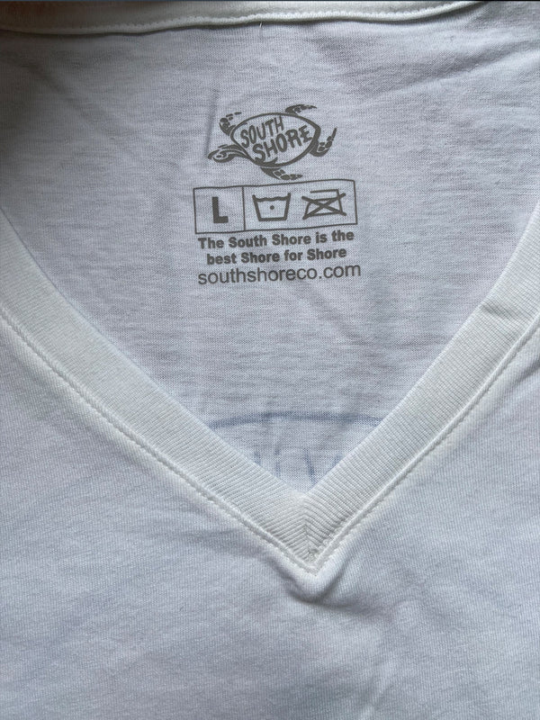 South Shore Beach Vibes V-neck T-shirt